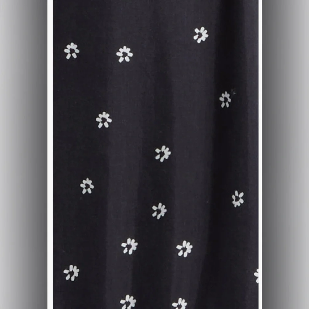 NWT $275 Farm Rio Paisley Bloom Long Sleeve Dress, PAISLEY BLOOM BLACK, XS + M! - Picture 6 of 7